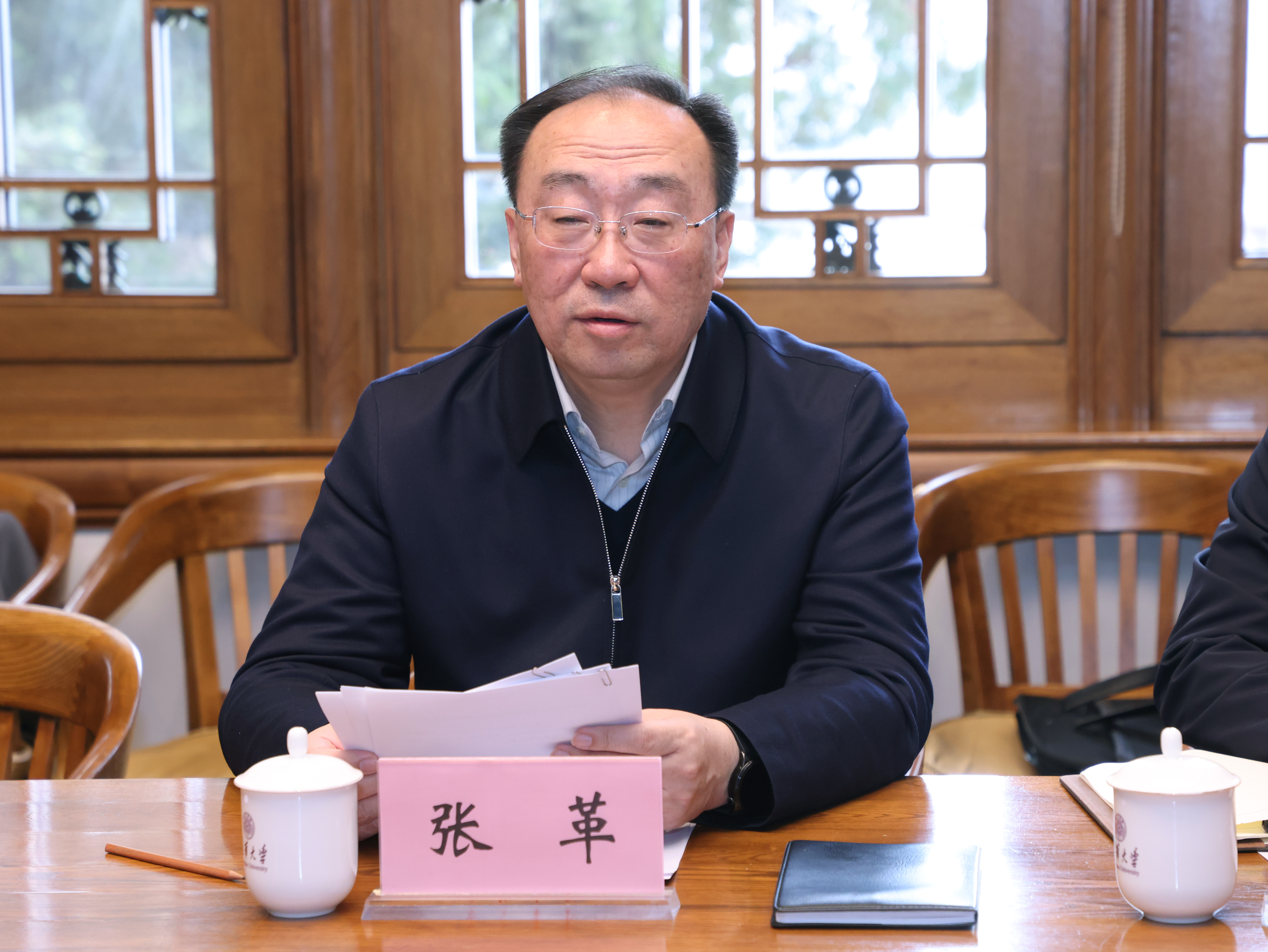 20240302-海淀区与Beat365中文官方网站共建人工智能产业高地签约仪式-孙波-张革讲话.JPG