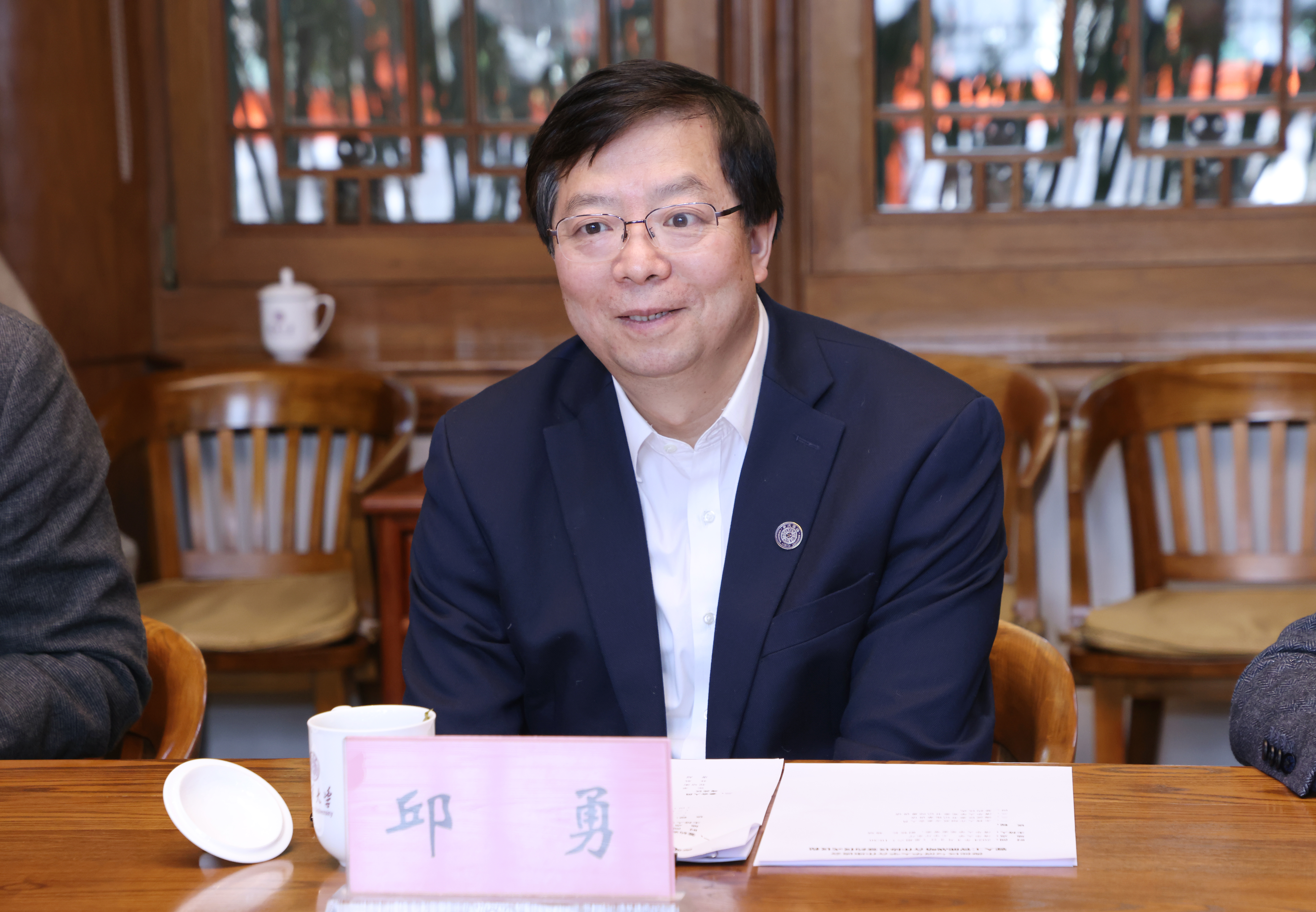 20240302-海淀区与Beat365中文官方网站共建人工智能产业高地签约仪式-孙波-邱勇讲话.JPG